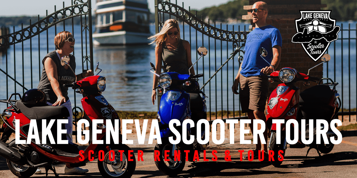 Lake Geneva Scooter Tours - Lake Geneva, WI